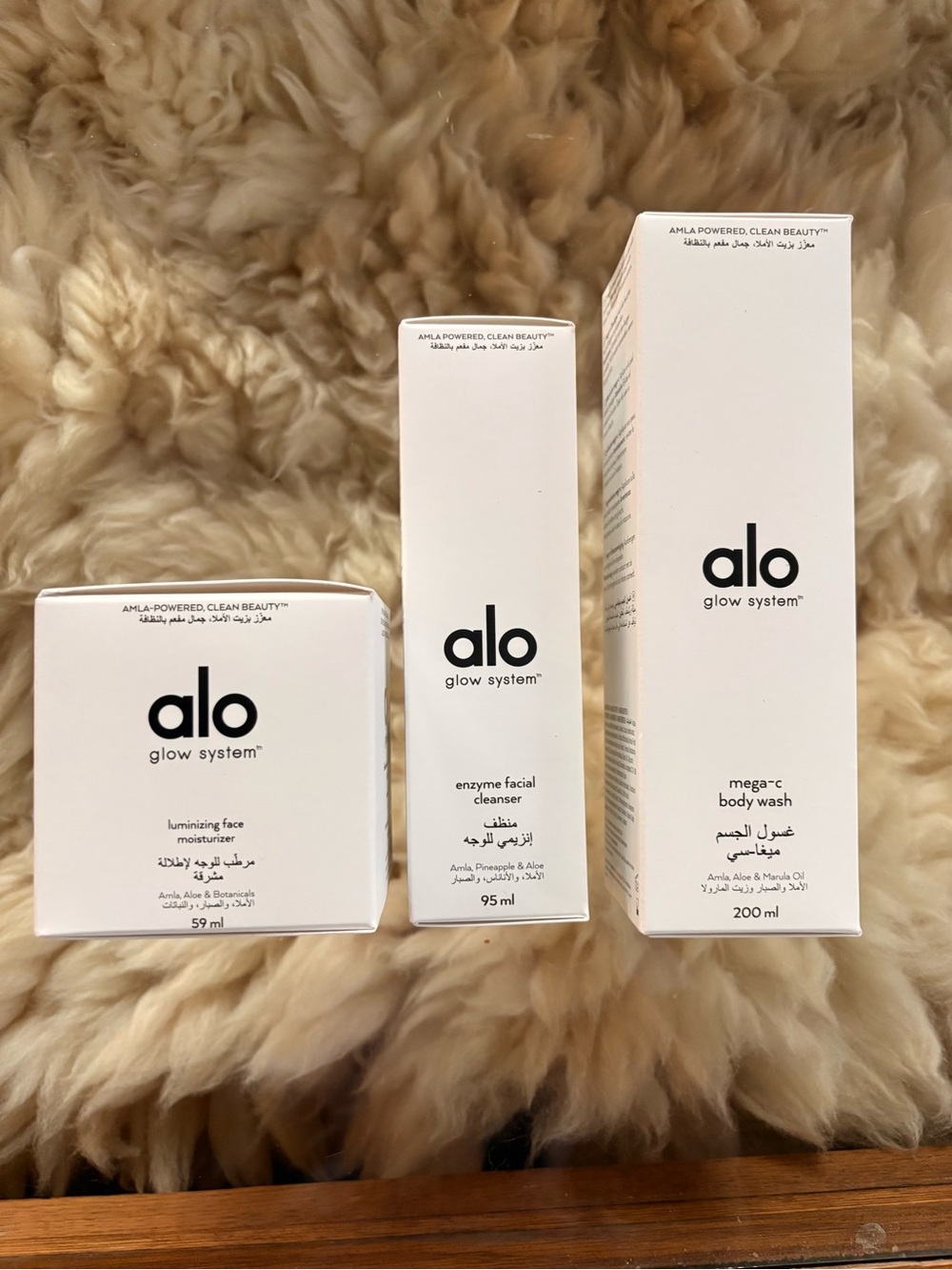 ALO Yoga White Glow System Skincare Trio
